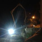 Lavori di costruzione palazzo via Crispi - Agrigento.