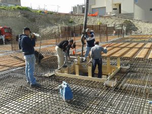 Lavori di costruzione di una palazzina per civile abitazione in viale Mediterraneo - Favara.